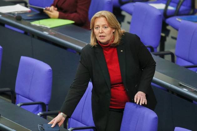 Berlin, Germany, 06 05 2026 German Bundestag 76 Bundestag session Federal Minister of Labor and Social Affairs Bärbel Bas SPD Copyright: xdtsxNachrichtenagenturx dts_117968