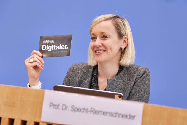 Berlin, Germany, 06 05 2026 Federal Press Conference Press Conference Data Protection and Freedom of Information 2025 Louisa Specht Riemenschneider, Federal Commissioner for Data Protection and Freedom of Information BfDI Copyright: xdtsxNachrichtenagenturx dts_117934