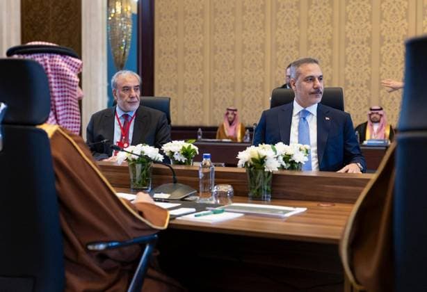 3rd Turkish-Saudi Coordination Council Meeting ANKARA, TURKIYE - MAY 6: Turkish Foreign Minister Hakan Fidan meets with the Saudi Foreign Minister Faisal bin Farhan Al Saud during the 3rd Turkish-Saudi Coordination Council Meeting on May 6, 2026, in Ankara, Turkiye. Murat Gok Anadolu Ankara Turkey. Editorial use only. Please get in touch for any other usage.  Copyright: x2026xAnadoluxMuratxGokx