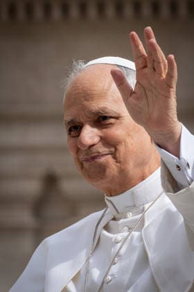 Pope Leo XIV leads his traditional Wednesday General Audience in St. Peter s Square in Vatican City, Vatican, on 06 May 2026. Pope Leo XIV leads his traditional Wednesday General Audience in St. Peter s Square in Vatican City, Vatican, on 06 May 2026., Credit:Stefano Costantino TTL Avalon Vatican, Vatican City  Copyright: xStefanoxCostantinoxTTLx xAvalonx 1096905073