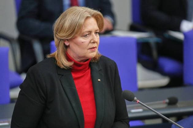 Berlin, Germany, 06 05 2026 German Bundestag 76 Bundestag session Federal Minister of Labor and Social Affairs Bärbel Bas SPD Copyright: xdtsxNachrichtenagenturx dts_117974