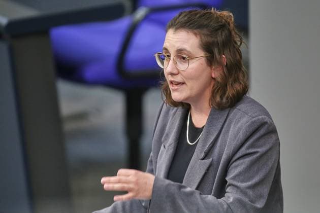 Berlin, Germany, 06 05 2026 German Bundestag 76 Bundestag session Deborah Düring, Greens Copyright: xdtsxNachrichtenagenturx dts_117991