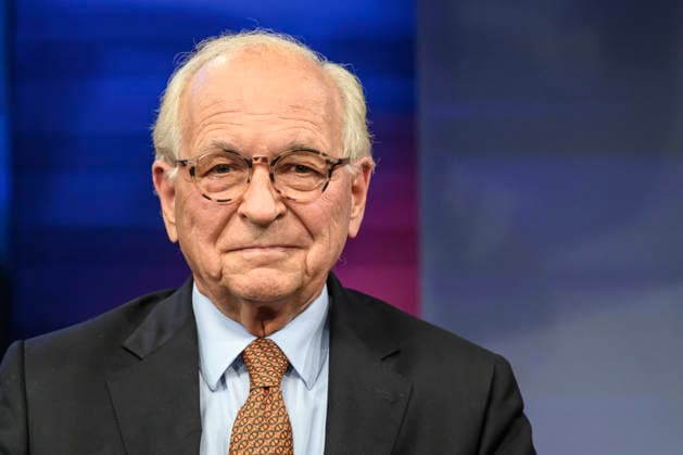v l Wolfgang Ischinger former diplomat and foreign policy expert , GER, Berlin, Studio, guest on Maischberger, political talk show, TV, format, with presenter Sandra Maischberger, Das Erste, from Adlershof Am Studio 20, 06 May 2026, Copyright: HMBxMedia UwexKoch