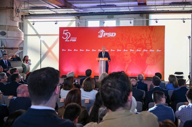 May 6, 2026, Lisbon, Lisbon, Portugal: Former Portuguese President MARCELO REBELO DE SOUSA delivers a speech during the ceremony marking the 52nd anniversary of the Social Democratic Party PSD in Lisbon. Lisbon Portugal - ZUMAr238 20260506_zip_r238_023 Copyright: xRicardoxRochax