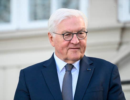 LKS 20260507 German Federal President Frank-Walter Steinmeier meets with Prime Minister Petteri Orpo (not in picture) of Finland at the Prime Minister s official residence Kesäranta in Helsinki, Finland on May 7, 2026. - MIKKO STIG Helsinki Finland  Copyright: xMikkoxStigx LS4aQPPeuhQ