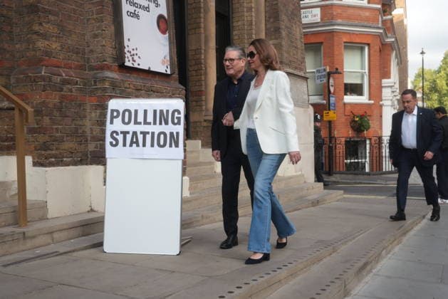 . 07 05 2026. London, United Kingdom. Keir Starmer Voting. Keir Starmer Voting in the local elections, Westminster  xMartynxWheatleyx xi-Imagesx IIM-26752-0001