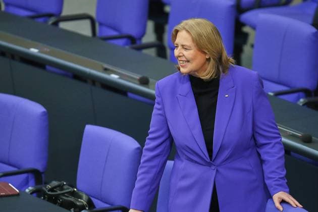 Berlin, Germany, 07 05 2026 German Bundestag 77 Bundestag session Federal Minister of Labor and Social Affairs Bärbel Bas SPD Copyright: xdtsxNachrichtenagenturx dts_118038