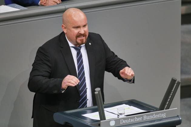 Berlin, Germany, 07 05 2026 German Bundestag 77 Bundestag session Jan Feser, AfD Copyright: xdtsxNachrichtenagenturx dts_118045