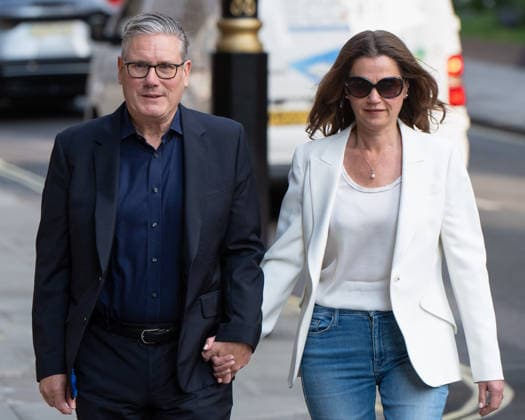 UK Prime Minister Starmer votes for UK local elections 2026 in London LONDON, UNITED KINGDOM - MAY 7: UK Prime Minister Keir Starmer and his wife Victoria Starmer arrive at a polling station in Westminster, to vote in the local elections in London, United Kingdom on May 7, 2026. Thomas Krych Anadolu London United Kingdom. Editorial use only. Please get in touch for any other usage.  Copyright: x2026xAnadoluxThomasxKrychx