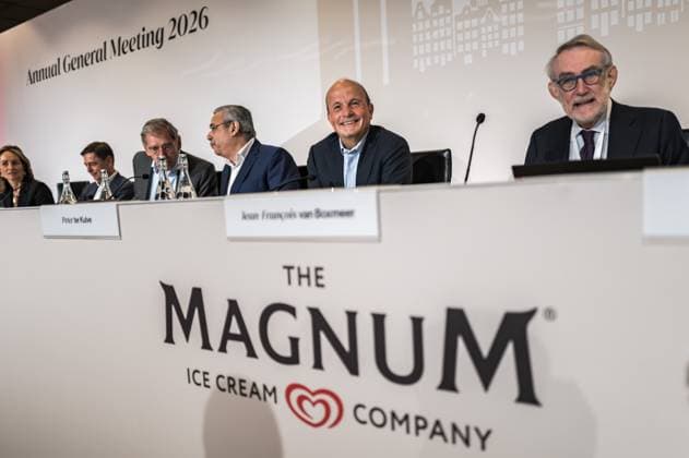 SCHIPHOL - Board of Directors of The Magnum Ice Cream Company (TMICC) prior to the commencement of the General Shareholders Meeting of The Magnum Ice Cream Company. JORIS VAN GENNIP ANP netherlands out - belgium out  Copyright: xx x557676442x originalFilename: 557676442.jpg