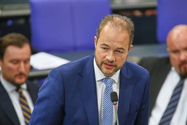 Berlin, Germany, 07 05 2026 German Bundestag 77 Bundestag session Martin Sichert, AfD Copyright: xdtsxNachrichtenagenturx dts_118106