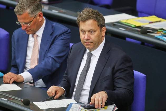 Berlin, Germany, 07 05 2026 German Bundestag 77 Bundestag session Federal Minister of Finance Lars Klingbeil SPD Copyright: xdtsxNachrichtenagenturx dts_118101