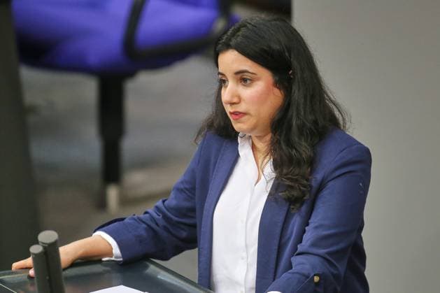 Berlin, Germany, 07 05 2026 German Bundestag 77 Bundestag session Misbah Khan, Greens Copyright: xdtsxNachrichtenagenturx dts_118105