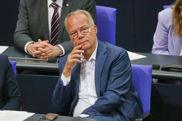 Berlin, Germany, 07 05 2026 German Bundestag 77 Bundestag session Matthias Miersch, SPD Copyright: xdtsxNachrichtenagenturx dts_118128