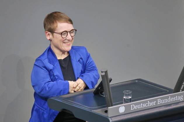Berlin, Germany, 07 05 2026 German Bundestag 77 Bundestag session Simone Fischer, Greens Copyright: xdtsxNachrichtenagenturx dts_118132