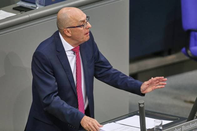 Berlin, Germany, 07 05 2026 German Bundestag 77 Bundestag session Peter Bohnhof, AfD Copyright: xdtsxNachrichtenagenturx dts_118135