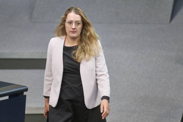 Berlin, Germany, 07 05 2026 German Bundestag 77 Bundestag session Katharina Dröge, Greens Copyright: xdtsxNachrichtenagenturx dts_118136