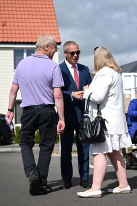 Reform UK Leader Nigel Farage votes for UK local elections 2026 WALTON-ON-THE-NAZE, UNITED KINGDOM - MAY 07: Reform UK leader Nigel Farage is seen after casting his vote during the local council elections on May 07, 2026 in Walton-on-the-Naze, United Kingdom. Rasid Necati Aslim Anadolu Walton-on-the-Naze United Kingdom. Editorial use only. Please get in touch for any other usage.  Copyright: x2026xAnadoluxRasidxNecatixAslimx