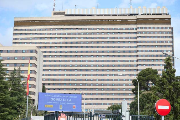 Hospital Central de La Defensa Gómez Ulla Façade of the Hospital Central de La Defensa Gómez Ulla, on May 7, 2026, in Madrid Spain 07 MAY 2026 DEFENSA GÓMEZ ULLA HOSPITAL HANTAVIRUS MADRID CRUCERO Jesús Hellí Madrid Madrid Spain  Copyright: xJesusxHellinx 7505672