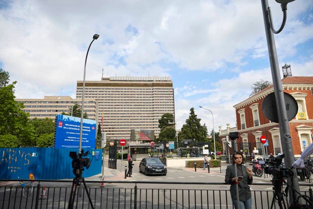 Hospital Central de La Defensa Gómez Ulla Façade of the Hospital Central de La Defensa Gómez Ulla, on May 7, 2026, in Madrid Spain 07 MAY 2026 DEFENSA GÓMEZ ULLA HOSPITAL HANTAVIRUS MADRID CRUCERO Jesús Hellí Madrid Madrid Spain  Copyright: xJesusxHellinx 7505713