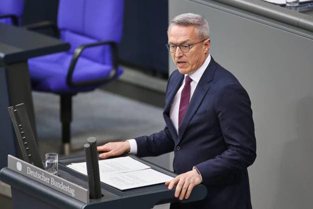 Berlin, Germany, 07 05 2026 German Bundestag 77 Bundestag session Federal Minister for Digital and State Modernization Karsten Wildberger CDU Copyright: xdtsxNachrichtenagenturx dts_118162