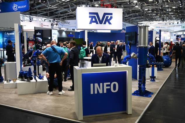 IFAT Munich 2026 is the worlds leading trade fair for water, sewage, waste and raw materials management The trade fair takes place every two years at the exhibition center in Munich Riem Photo booth AVR Aquesta