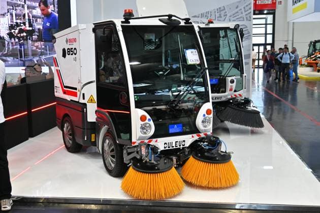 IFAT Munich 2026 is the worlds leading trade fair for water, sewage, waste and raw materials management The trade fair takes place every two years at the exhibition center in Munich Riem Photo Dulevo 850 sweeper, Fayat Group
