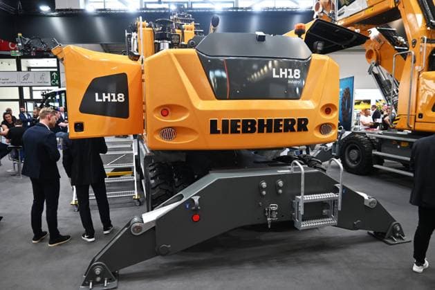 IFAT Munich 2026 is the worlds leading trade fair for water, sewage, waste and raw materials management The trade fair takes place every two years at the exhibition center in Munich Riem Photo Liebherr excavator LH18 Industry