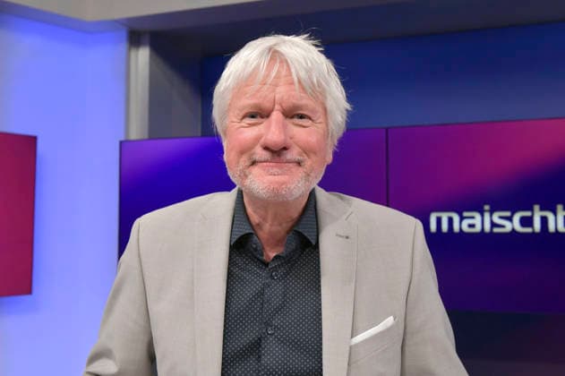 Jürgen Becker on the ARD talk show maischberger in Studio Berlin Adlershof Berlin, 06 05 2026 Foto:xM.xBehrensx xFuturexImagex maischberger0605_6506