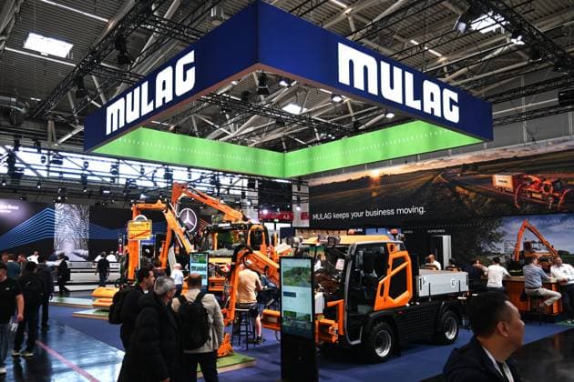 IFAT Munich 2026 is the worlds leading trade fair for water, sewage, waste and raw materials management The trade fair takes place every two years at the exhibition center in Munich Riem Photo Mulag exhibition stand