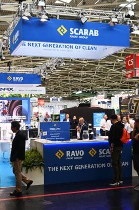 IFAT Munich 2026 is the worlds leading trade fair for water, sewage, waste and raw materials management The trade fair takes place every two years at the exhibition center in Munich Riem Photo booth Scarab, Fayat Group