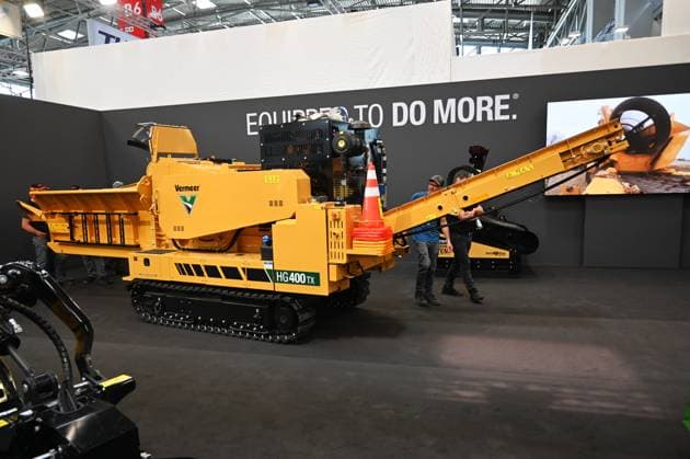 IFAT Munich 2026 is the worlds leading trade fair for water, sewage, waste and raw materials management The trade fair takes place every two years at the exhibition center in Munich Riem Photo booth Vermeer HG400 TX
