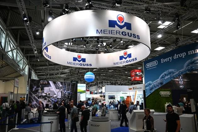 IFAT Munich 2026 is the worlds leading trade fair for water, sewage, waste and raw materials management The trade fair takes place every two years at the exhibition center in Munich Riem Photo booth MeierGuss or Meier Guss