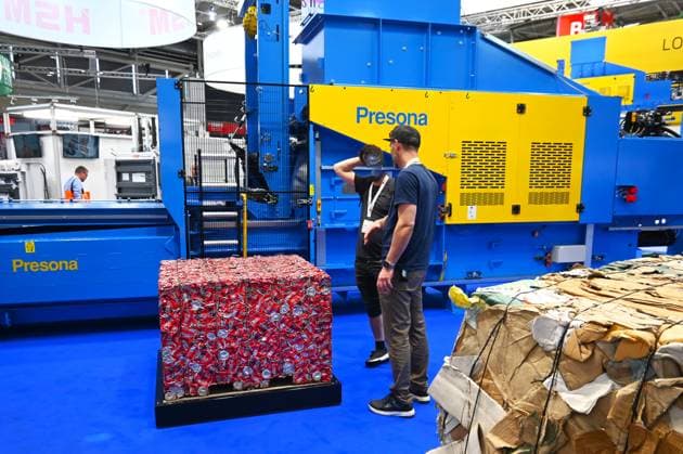 IFAT Munich 2026 is the worlds leading trade fair for water, sewage, waste and raw materials management The trade fair takes place every two years at the exhibition grounds in Munich Riem Photo Presona exhibition stand Presona, based in Tomelilla in southern Sweden, specializes in the development and manufacture of baling presses with pre-compression technology