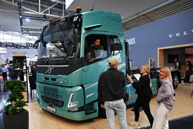 IFAT Munich 2026 is the worlds leading trade fair for water, sewage, waste and raw materials management The trade fair takes place every two years at the exhibition center in Munich Riem Photo Volvo FM Electric trucks