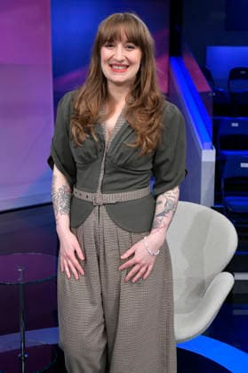 Heidi Reichinnek on the ARD talk show maischberger in Studio Berlin Adlershof Berlin, 06 05 2026 Foto:xM.xBehrensx xFuturexImagex maischberger0605_6523