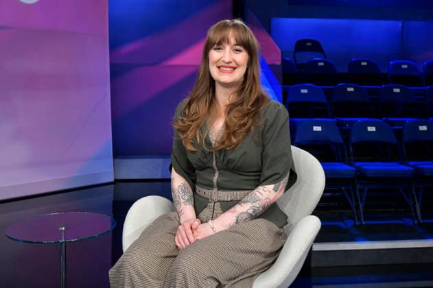 Heidi Reichinnek on the ARD talk show maischberger in Studio Berlin Adlershof Berlin, 06 05 2026 Foto:xM.xBehrensx xFuturexImagex maischberger0605_6529