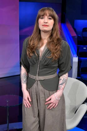 Heidi Reichinnek on the ARD talk show maischberger in Studio Berlin Adlershof Berlin, 06 05 2026 Foto:xM.xBehrensx xFuturexImagex maischberger0605_6524