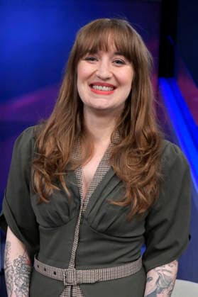 Heidi Reichinnek on the ARD talk show maischberger in Studio Berlin Adlershof Berlin, 06 05 2026 Foto:xM.xBehrensx xFuturexImagex maischberger0605_6526