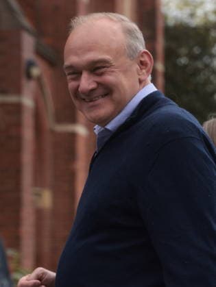 . 07 05 2026. London, United Kingdom. Ed Davey Casts Vote In Surbiton. Liberal Democrat Leader Ed Davey casts his vote in the 2026 Local Elections at Surbiton Hill Methodist Church.  xMartynxWheatleyx xi-Imagesx IIM-26753-0006