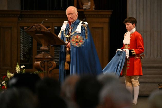 . 07 05 2026. London, United Kingdom. King Charles III during a service for The Order of St Michael and St George at St.Paul s Cathedral in London.  xi-Imagesx xPoolx IIM-26750-0038
