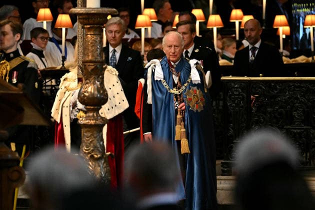 . 07 05 2026. London, United Kingdom. King Charles III during a service for The Order of St Michael and St George at St.Paul s Cathedral in London.  xi-Imagesx xPoolx IIM-26750-0040