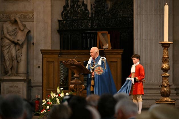. 07 05 2026. London, United Kingdom. King Charles III during a service for The Order of St Michael and St George at St.Paul s Cathedral in London.  xi-Imagesx xPoolx IIM-26750-0037