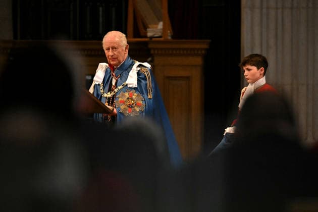 . 07 05 2026. London, United Kingdom. King Charles III during a service for The Order of St Michael and St George at St.Paul s Cathedral in London.  xi-Imagesx xPoolx IIM-26750-0039