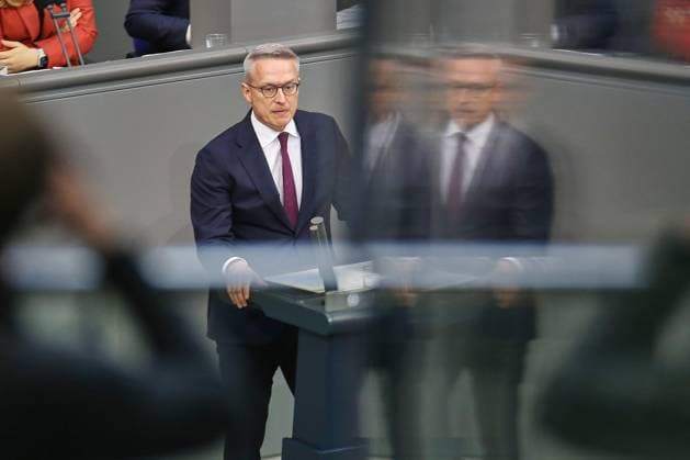 Berlin, Germany, 07 05 2026 German Bundestag 77 Bundestag session Federal Minister for Digital and State Modernization Karsten Wildberger CDU Copyright: xdtsxNachrichtenagenturx dts_118164