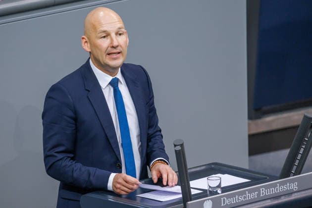 Bundestag Marc Biadacz CDU CSU in the German Bundestag on 07 05 26 in Berlin Berlin Berlin Germany Bundestag