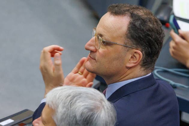 Bundestag Jens Spahn CDU in the German Bundestag on 07 05 26 in Berlin Berlin Berlin Germany Bundestag