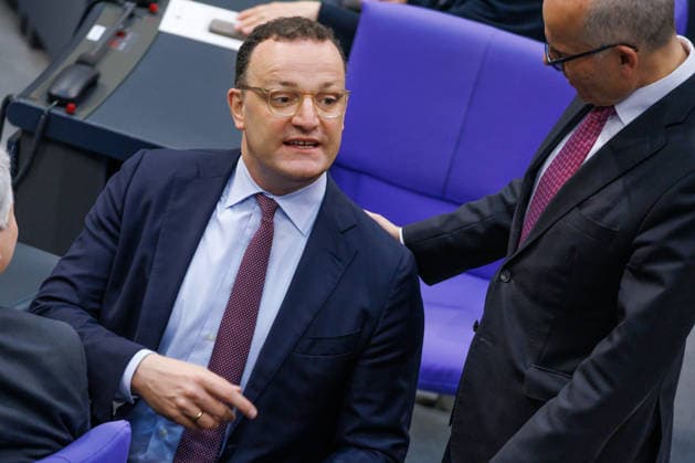 Bundestag Jens Spahn CDU in the German Bundestag on 07 05 26 in Berlin Berlin Berlin Germany Bundestag