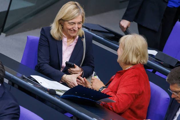 Bundestag Nina Warken CDU , Federal Minister of Health in the German Bundestag on 07 05 26 in Berlin Berlin Berlin Germany Bundestag