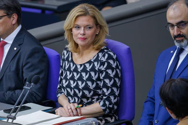 Bundestag Bundestag President Julia Kloeckner in the German Bundestag on 07 05 26 in Berlin Berlin Berlin Germany Bundestag
